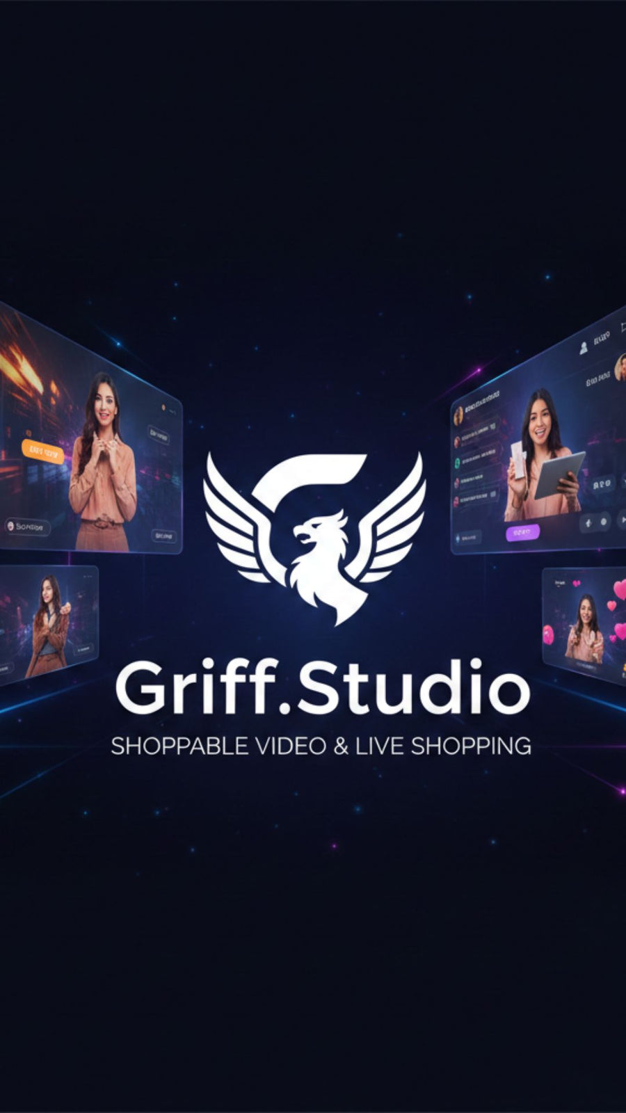 O estúdio de live shopping para pequenos e grandes lojistas